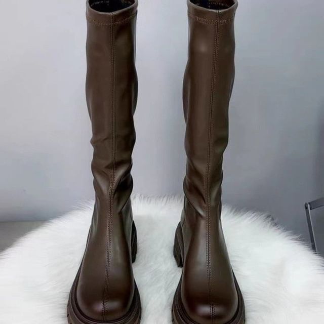 Boots Platform High Knee