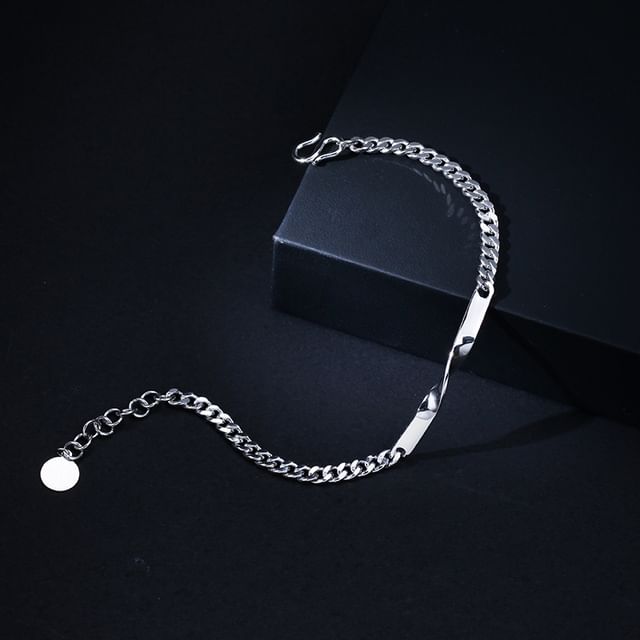 Couple Matching Twisted Alloy Bracelet (Various Designs)