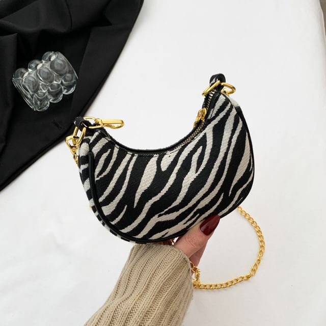 Crossbody Bag Strap Chain Patterned