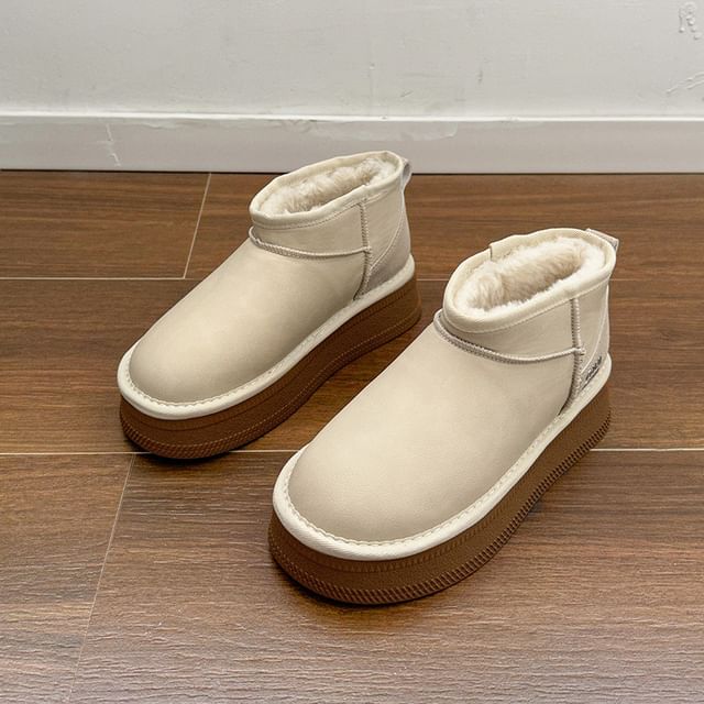 Boots Ankle Platform Snow