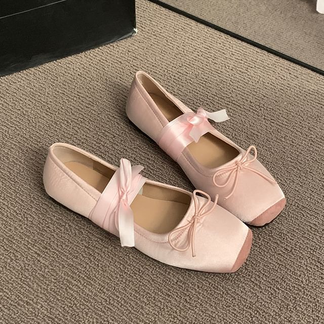 Flats Balletcore Accent Floral