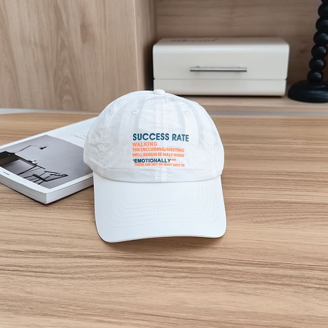 Cap Embroidered Baseball Lettering