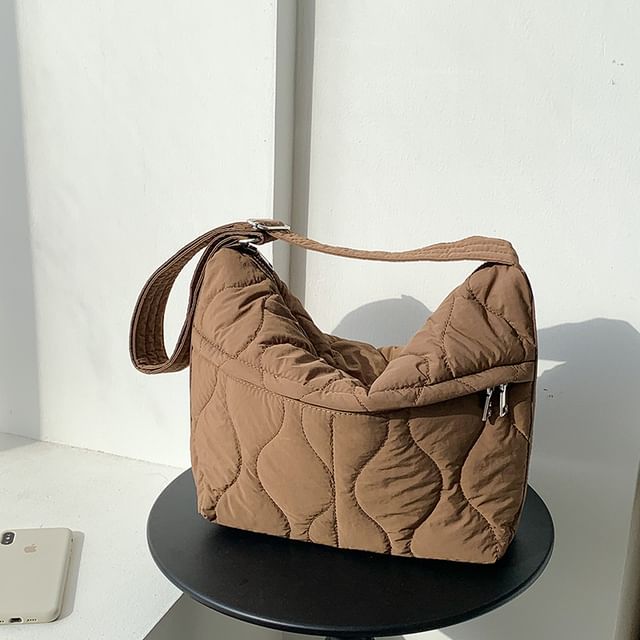 Plain Quilted Bag Crossbody