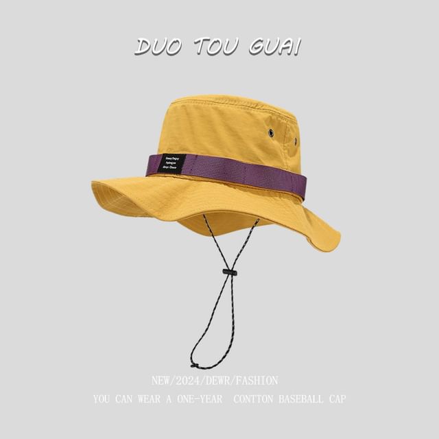 Hat Boonie Trim Contrast