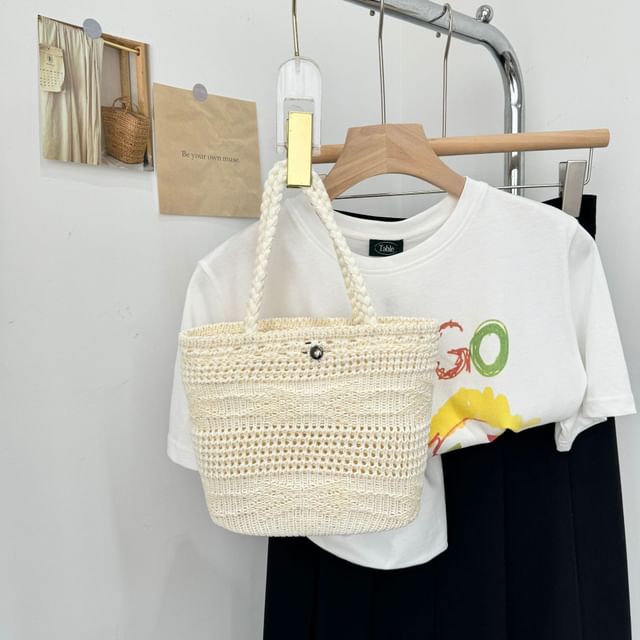 Bag Plain / Crossbody Shoulder Knit
