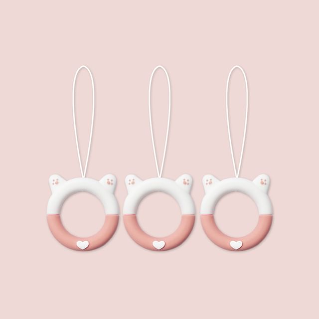 Cat Silicone Phone Charm / Set