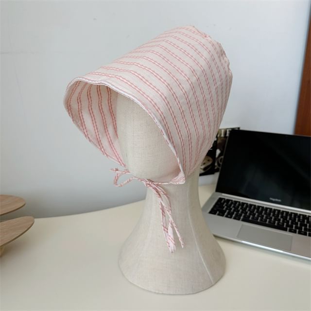 Bonnet Hat Striped