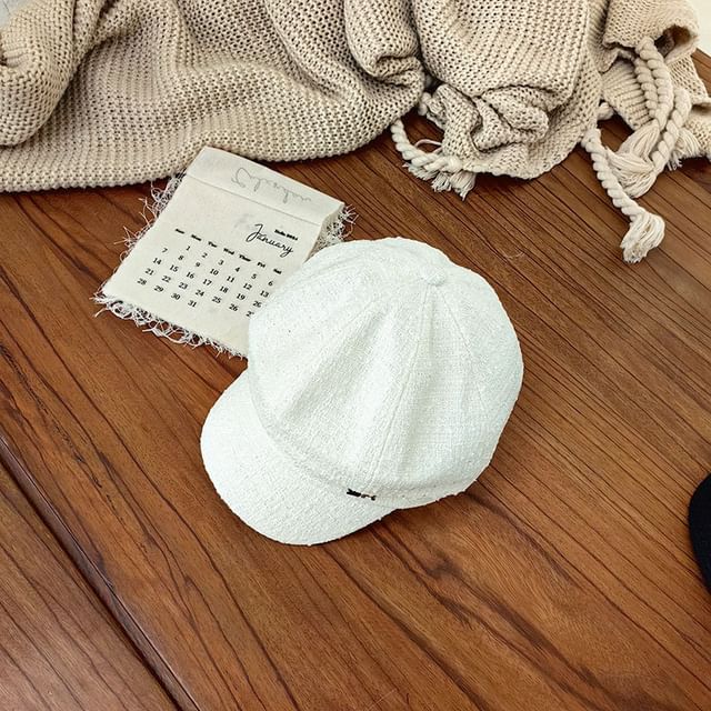 Newsboy Metal Cap Lettering