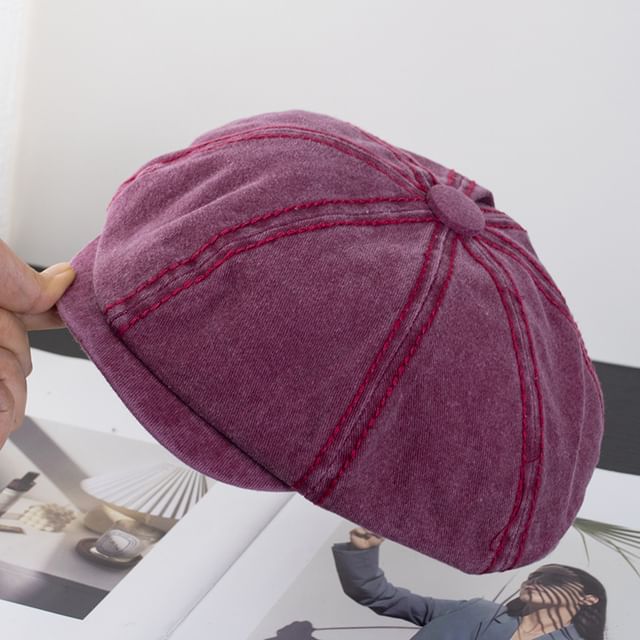 Newsboy Cotton Vintage Washed Cap