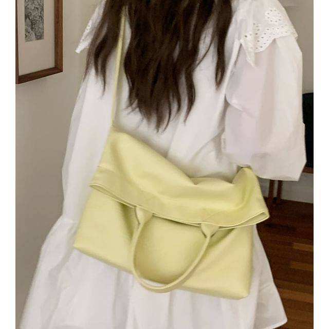 Tote Faux Bag Leather Crossbody