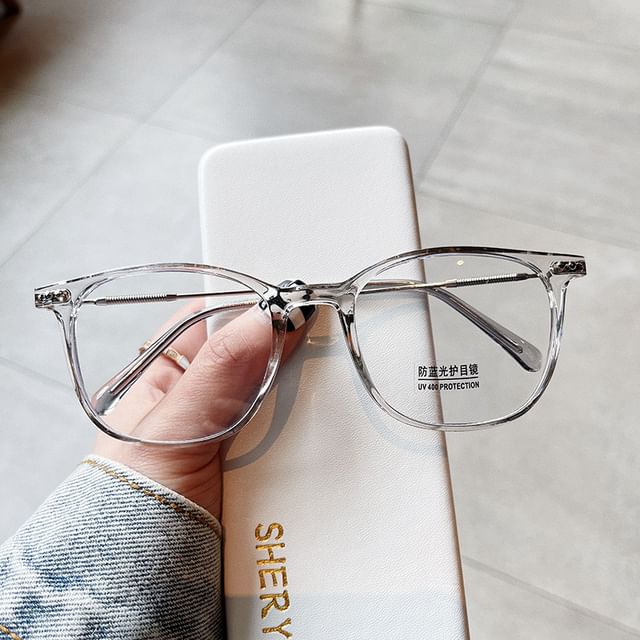 Square Plain Eyeglasses