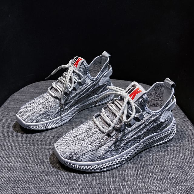 Sneakers Knit Platform