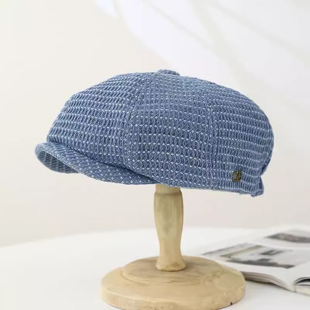 Beret / Newsboy Denim Cap