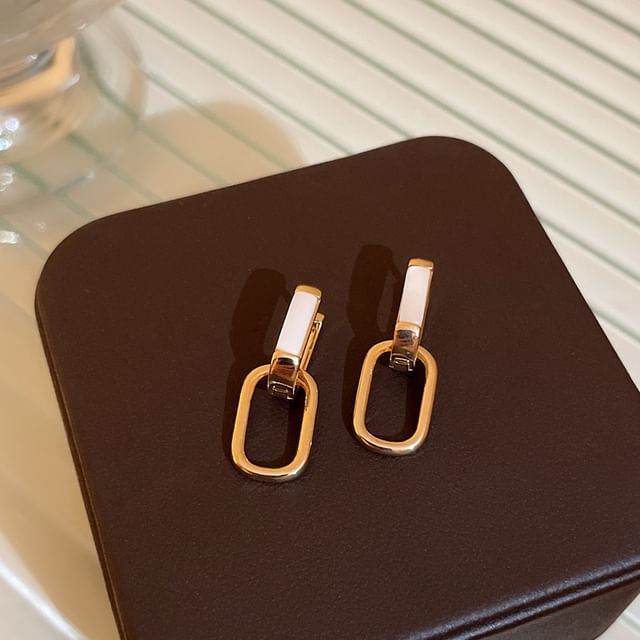 (Various Alloy Rhinestone / Designs) Glaze Earring