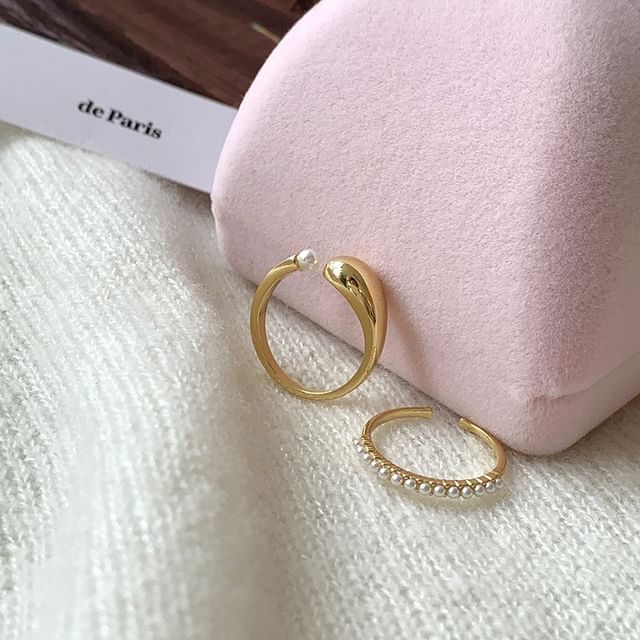 Freshwater Pearl Ring Set /