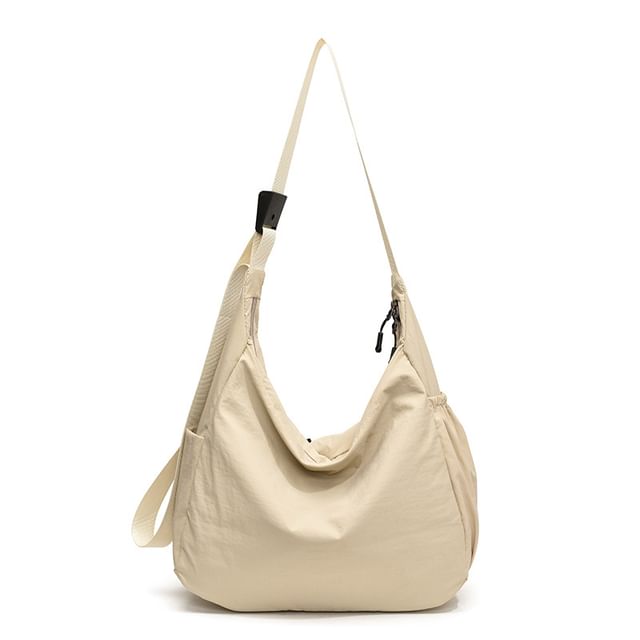 Plain Crossbody Nylon Bag