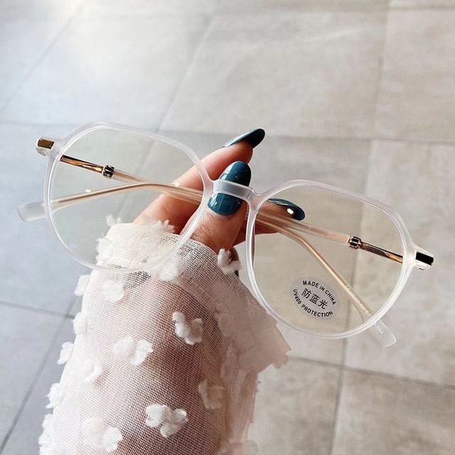 Geometric Glasses Blue Light Blocking