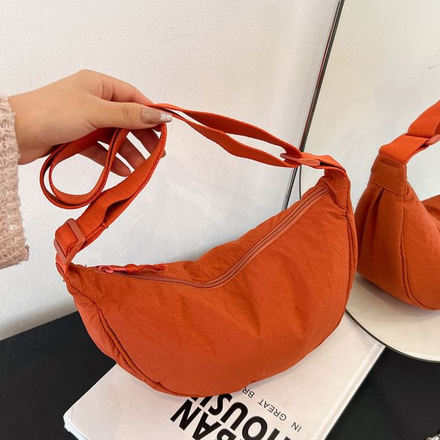 Canvas Plain Bag Hobo