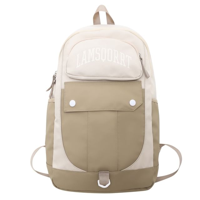 Backpack Lettering Nylon
