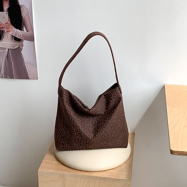Bag Print Leopard Tote