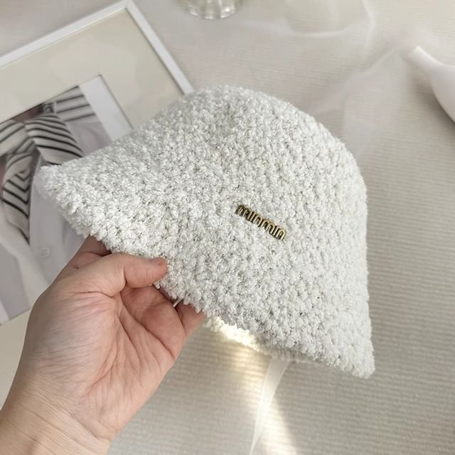 Stud Letter Bucket Hat