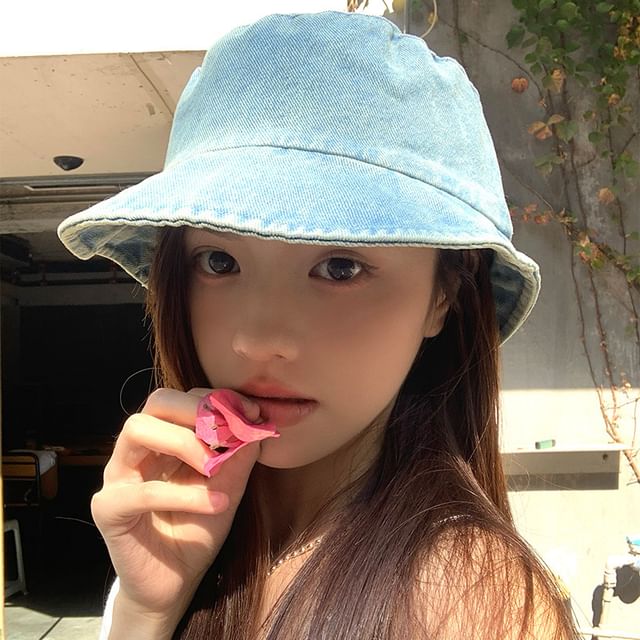 Denim Bucket Hat Washed