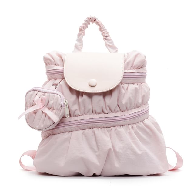 Textile Plain Backpack