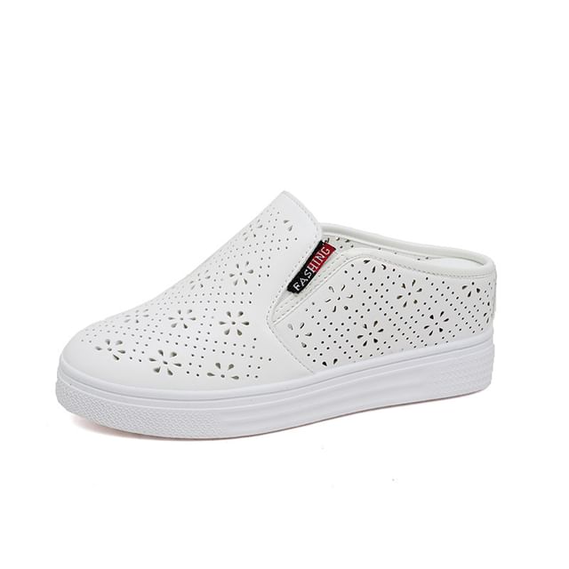 Perforated Platform Mules