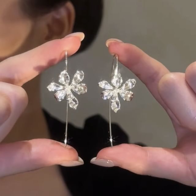 Flower Drop Earring