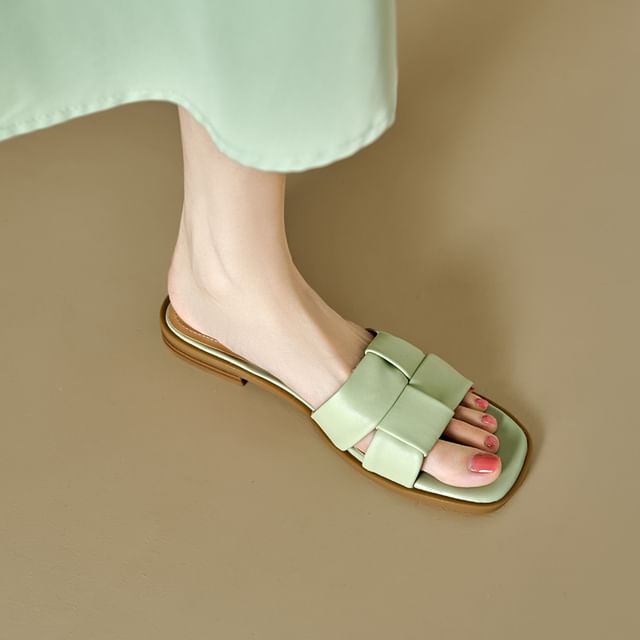 Woven Sandals Slide