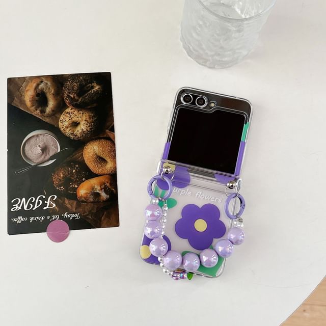 Strap Phone Set Floral / Case