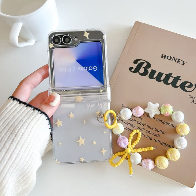 Phone Set Heart Star / Strap Case