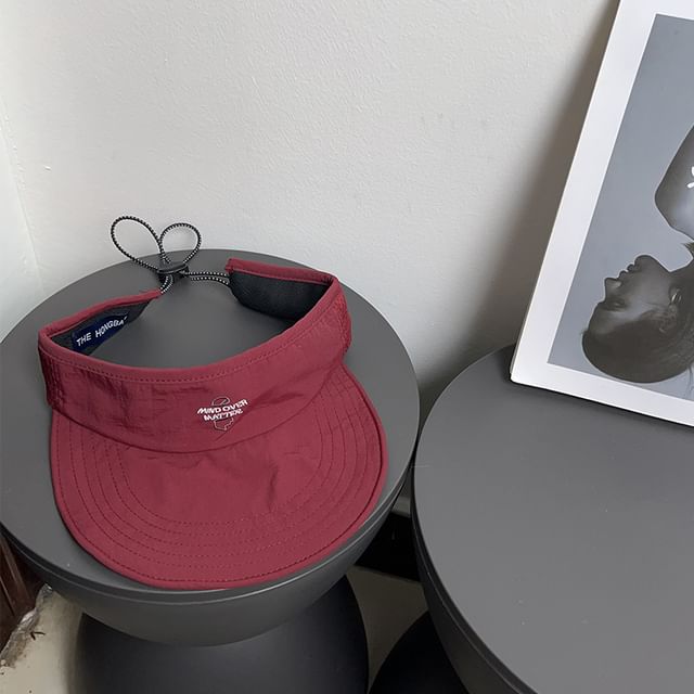 Quick Embroidered Sun Dry Visor
