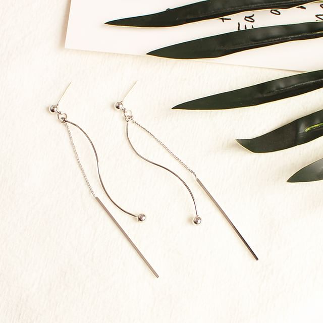 Bead / Bar Clip-On Earring Dangle