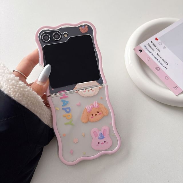 / Strap Cartoon Phone Animal Set Case