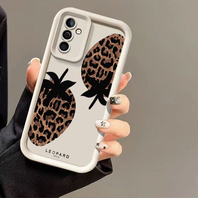 Print Phone Samsung Case Strawberry