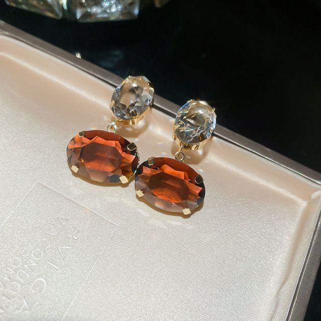 Earring Rhinestone Drop