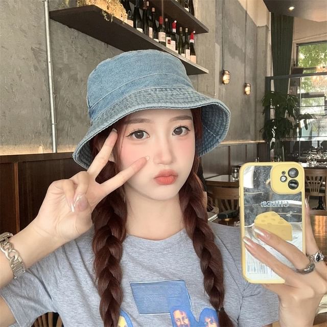Hat Bucket Denim