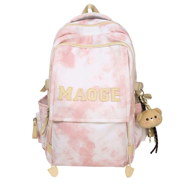 Tie Charm Set / Dye Lettering Bag Backpack