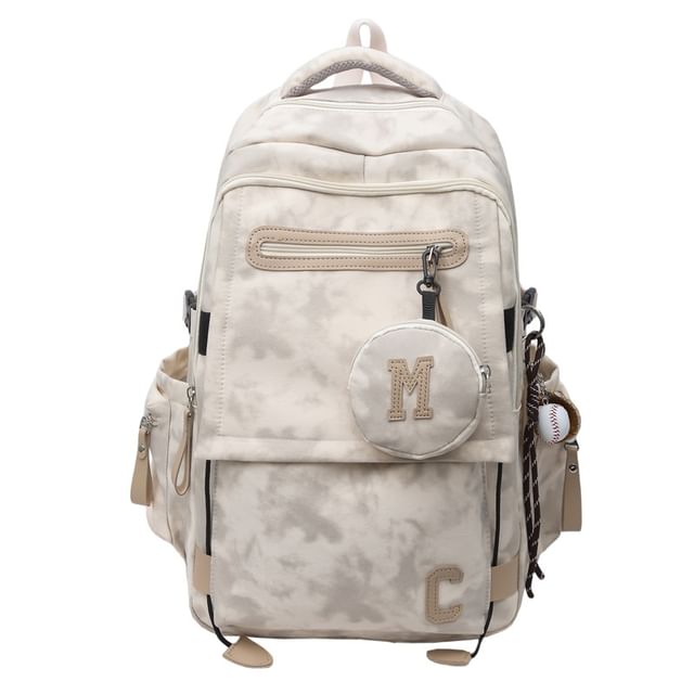 / Purse Coin Set Print Backpack Camouflaged