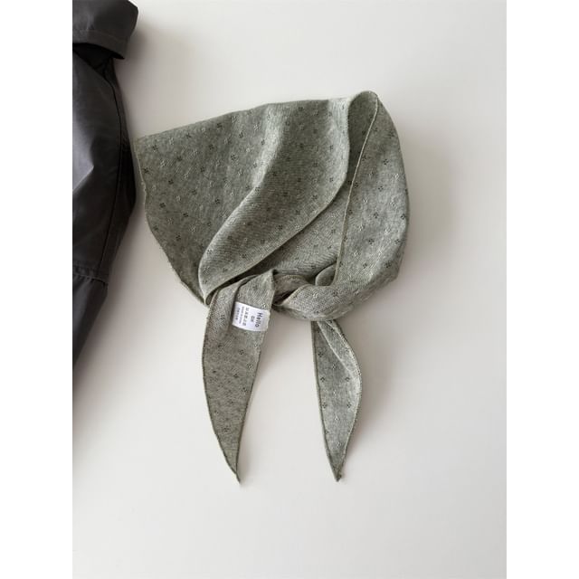 Floral Headkerchief Print