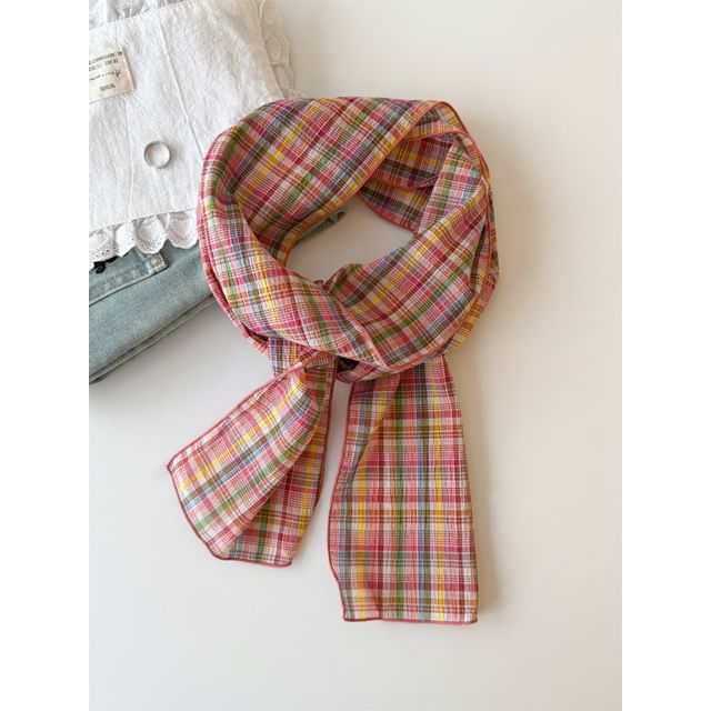Headkerchief Scarf / Plaid