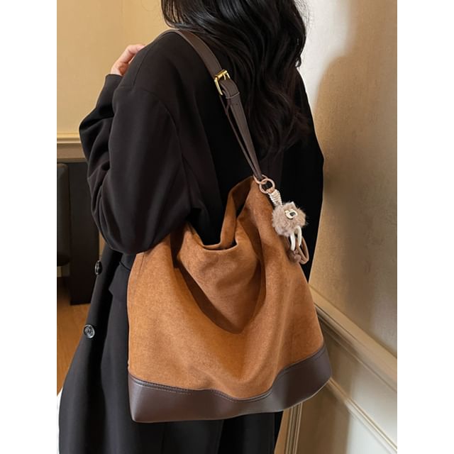 Bag Faux Tote Suede