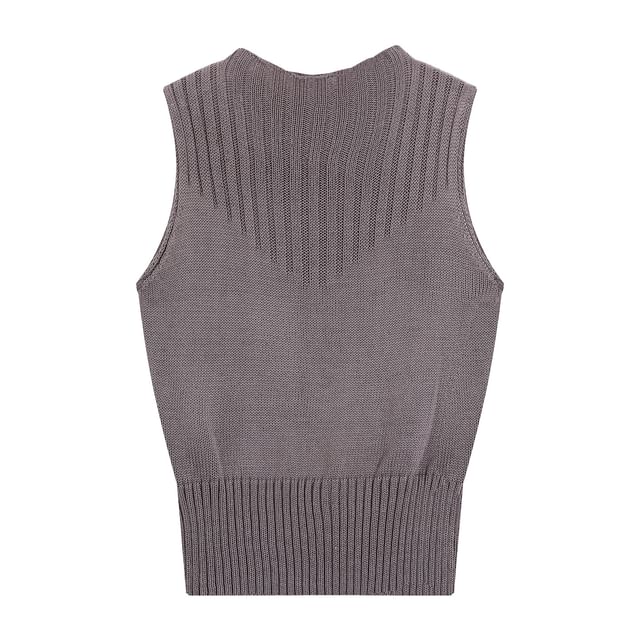 Leopard Print Midi Skirt with Mock Neck Top