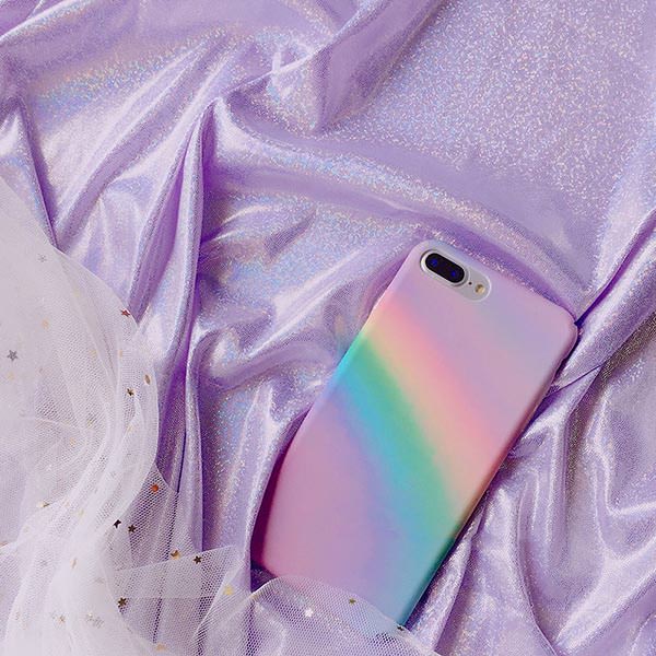 Purple Rainbow IPhone Case
