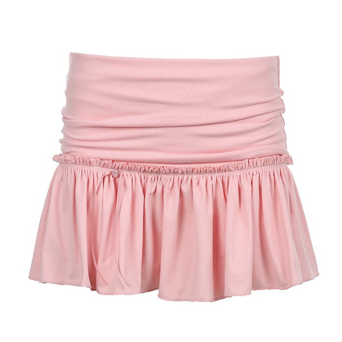 Pure Pink Mini Skirt