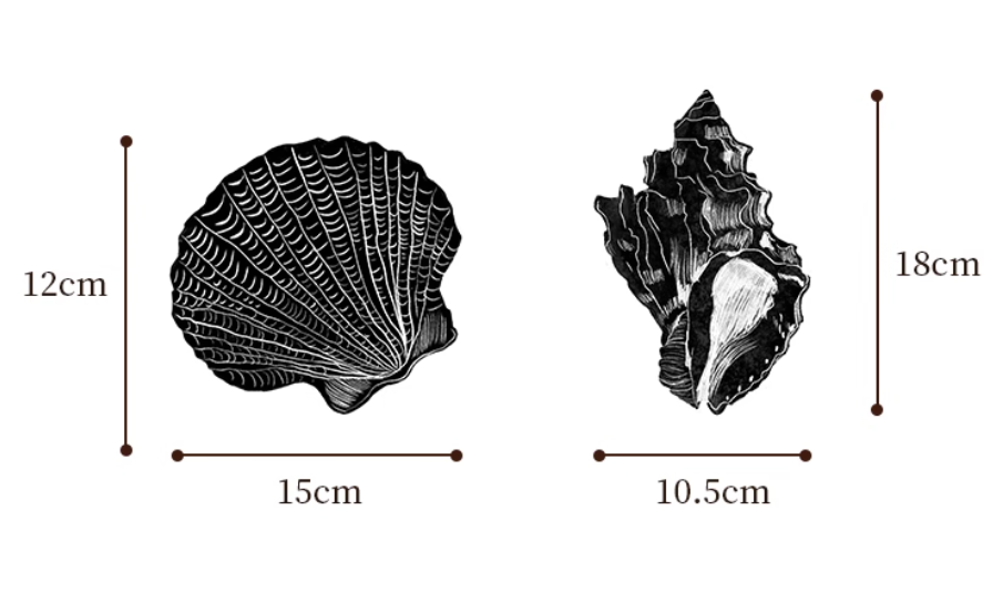 Conch and Shell Lamps MK19442