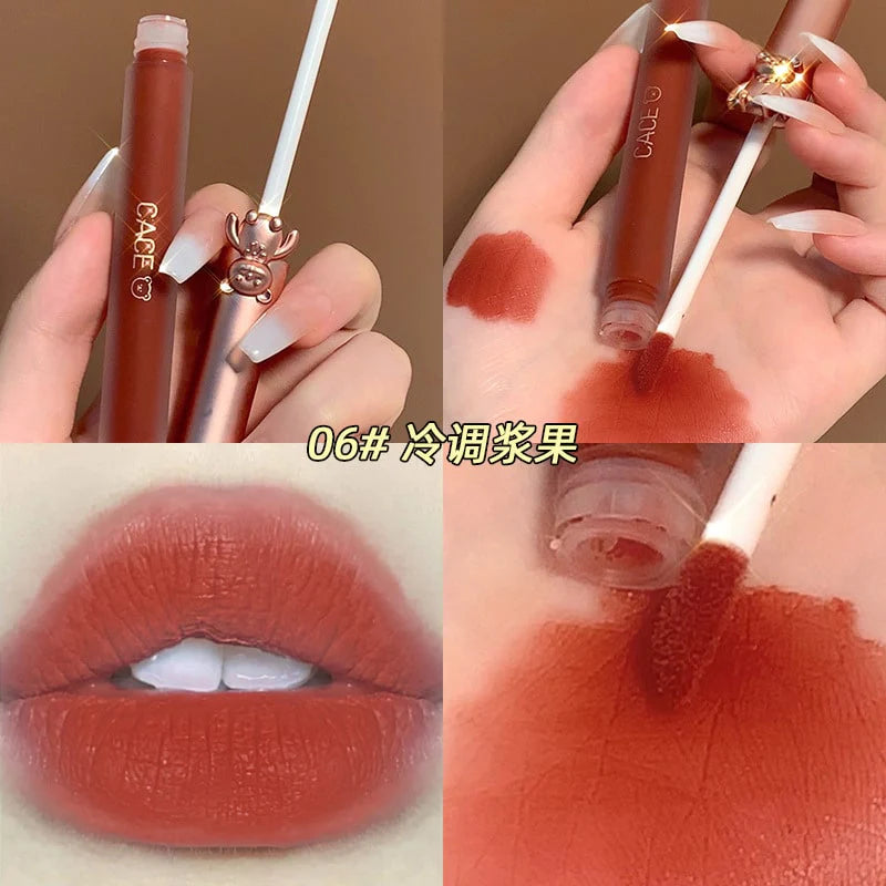 Cute Bear Velvet Lipstick MK Kawaii Store