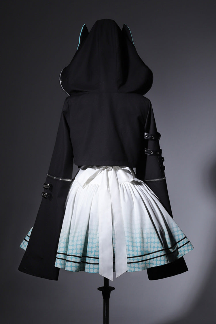 Print Future Suit Gothic Cool Lolita Dress