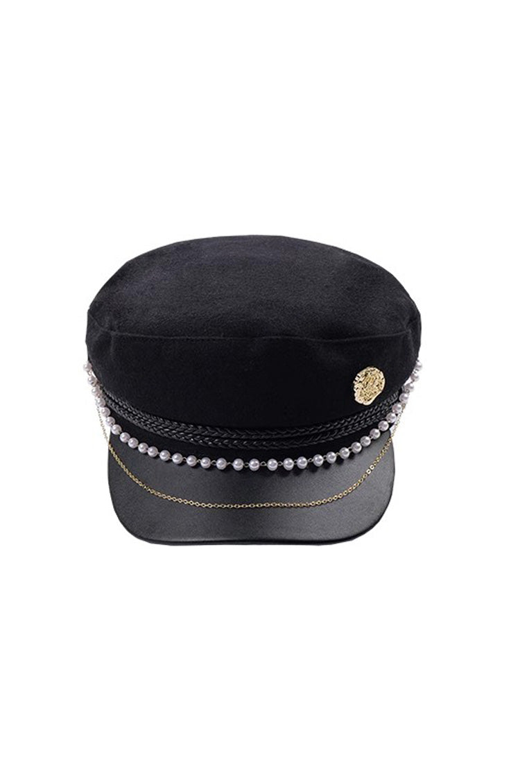 Scarlet Ebony Dark Baroque Classic Ouji Lolita Headpiece